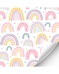 R062 - Rainbow Print Wallpaper
