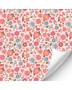 R091 - Cute floral wallpaper 