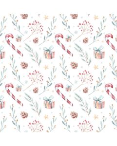 Christmas Candy Cane Wallpaper (R103)