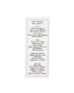 Cafe Table Menu (DM-S102)