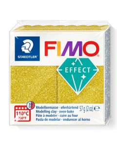 SDF8010112 - Fimo Effect 57g Glitter Gold