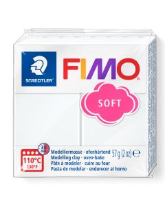 SDF8020008 - Fimo Soft 8020 - Single 57g - White