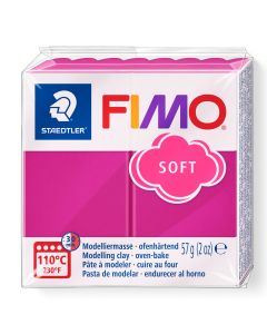 SDF80202208 - Fimo Soft 8020 - Single 57g - Raspberry