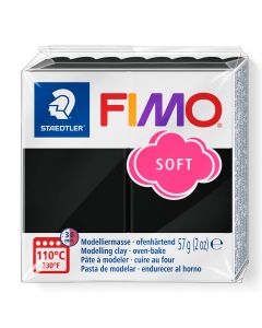SDF8020908 - Fimo Soft 8020 - Single 57g - Black