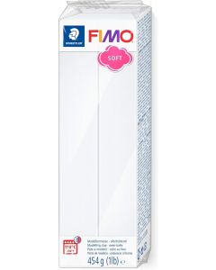 SDF8021002 - Fimo Soft 8021 - Single 454g - White
