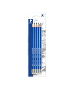 SDS13246BK5D12 - Norica Pencil Eraser Tip 132 46 - Blister Of 5 Hb