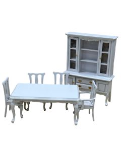 T0134 - White Dining Room Set