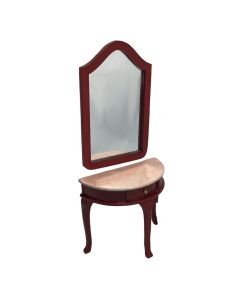 Mahogony Dressing Table with Mirror (T3444)