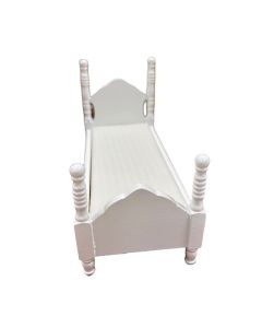T5670 - White Twin Bed
