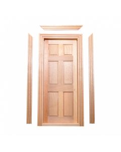 TC6007 6 Panel Barewood Internal Door