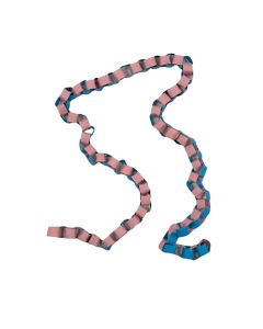 Tin5066 - Blue And Pink Paper Party Chain