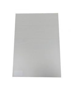 Plastic Sheet A4 White 0.25mm