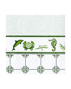 WP541 - Seashore Wallpaper Green