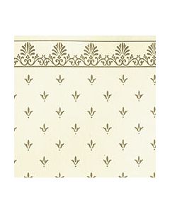 WP645 - Regal Wallpaper Gold / Cream