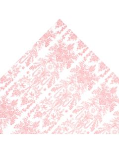 WP697 - Chelsea Wallpaper Pink / White