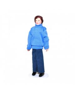 DP430 - Modern Man in Blue Sweater