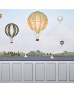 E7027 - Balloon Mural Nursery Wallpaper