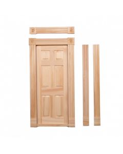 HW6025 - 1:12 Scale Block and Trim Interior Door