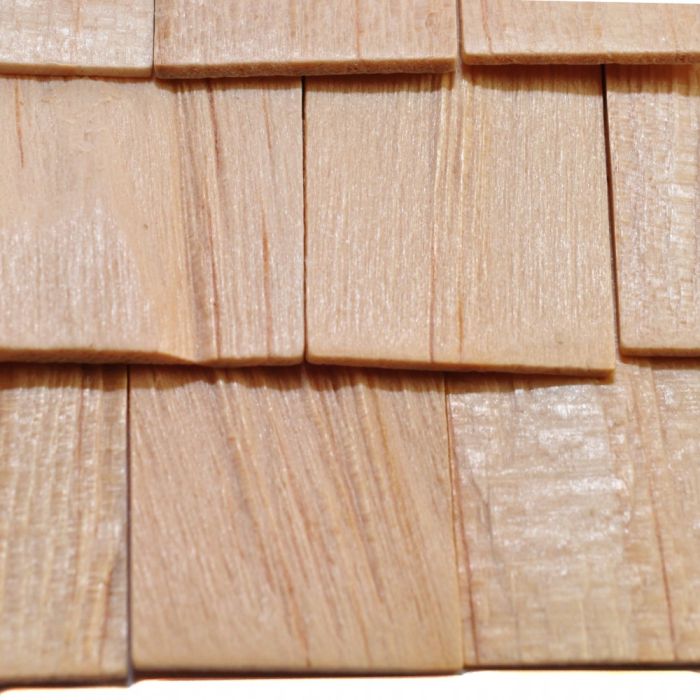 Miniature cedar store shingles