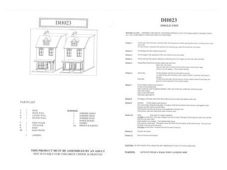 Jubilee Single Unit dolls house kit